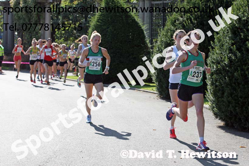 Senior women, Northern Road Relays, Blackpool. Photo: David T. Hewitson/Sports for All Pics